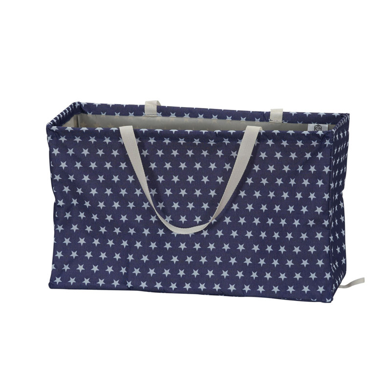 Sac fourre-tout polyvalent bleu avec étoiles blanches Krush, Étoiles bleues