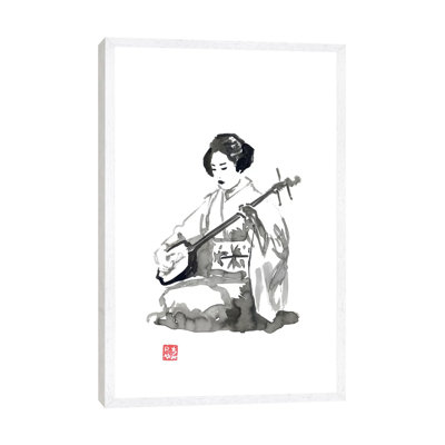 Shamisen by Péchane - Print on Canvas