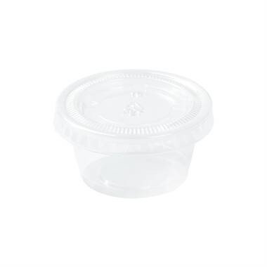 Round Clear Plastic Lid - Fits 18 oz Salad Bowl - 200 Count Box