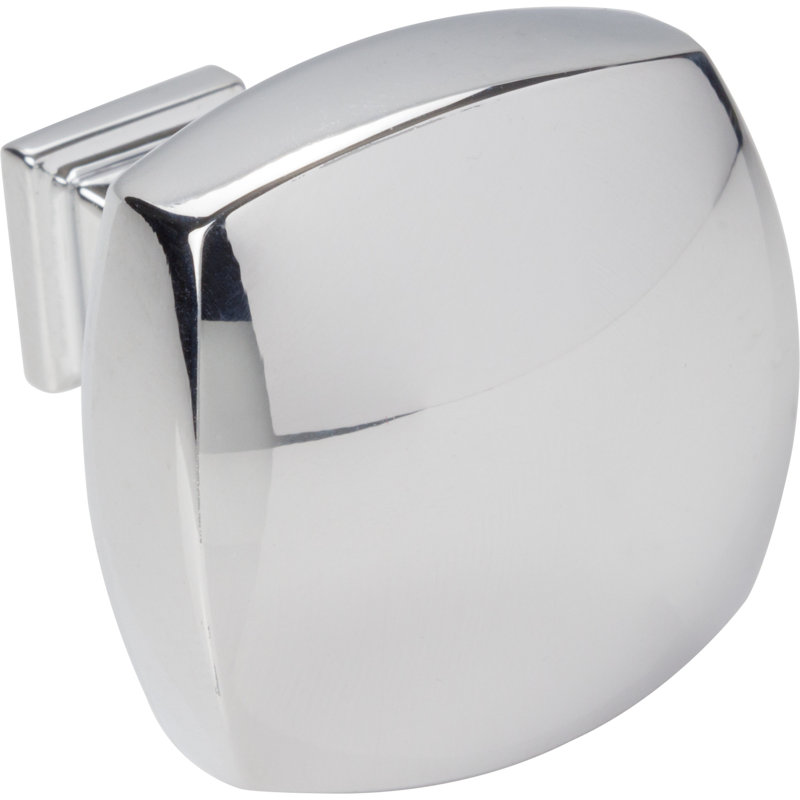 Audrey Square Knob, Polished Chrome