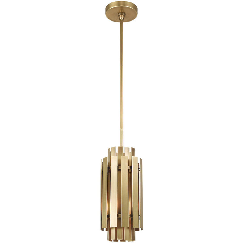 Luminaire suspendu cylindrique 1 lumière