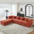 Chenille rouge