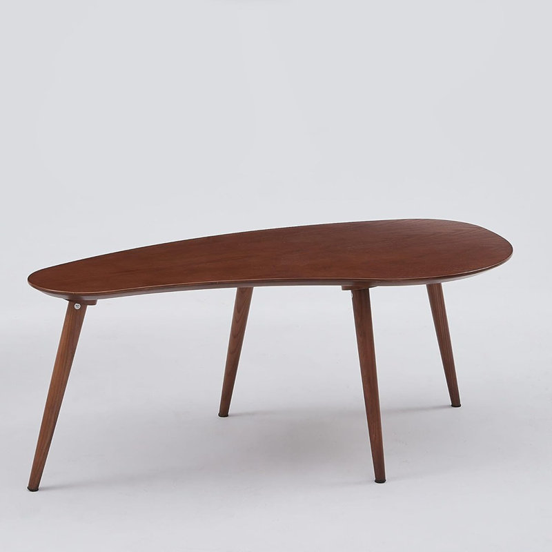 Solid Wood Table Desk, Coffee Table End Table Round For Kitchen ...