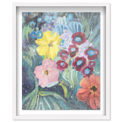Spring Trip Shadowbox Floral & Botanical Print by Oliver Gal, Black Frame, 16 x 20