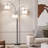 Burrak 78“ 3 Lights Arc Tree Floor Lamp with Remote Control