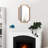 Laritha Bathroom/Vanity Mirror with Wood Frame-316077311-296611954