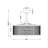 22'' Ceiling Fan with Light Kit