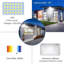 Railynn Matte Black Integrated LED Outdoor Bulkhead Light