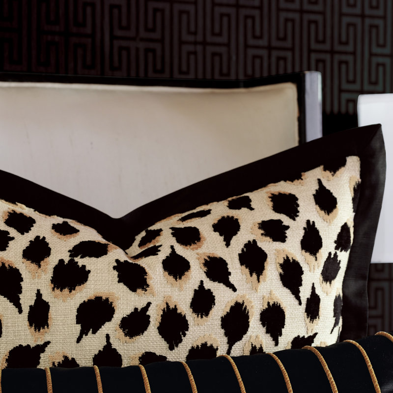 Ocelot Black Fabric