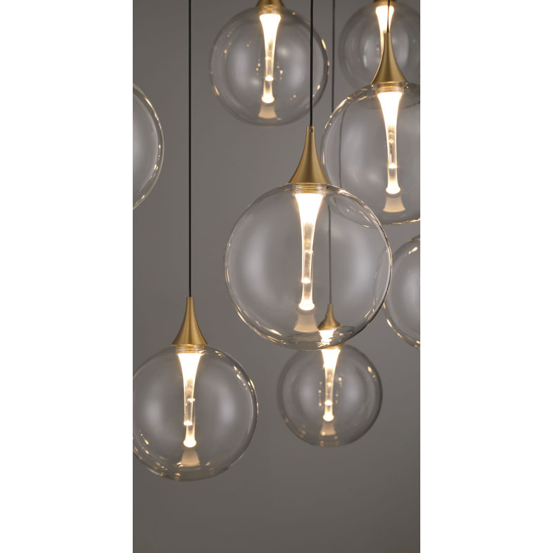 Lustre 47 "Iissa 10L, Or / transparent