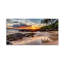 Art mural sur toile tendue - «Dramatic Hawaiian Sunset» de Pierre Leclerc, décoration murale pour le salon, la chambre à coucher ou le bureau - 16 x 32-19657288