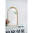 28"X53" Wood Floor Mirror, Full Body Mirror Dressing Make Up Mirror For Bathroom Bedroom Living Room