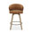 Orange Seat/Oak Frame