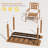 7 Piece HIPS Weather-Resistant Patio Dining Set with Umbrella Hole, Heavy Duty Dining Table Set for 6, Easy Assembly Patio Table and Chairs for Patio, Yard, Poolside-1659437776
