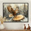 Aigle, vol du chasseur en hiver II - aigle, art mural-583260840-744795565-583260842