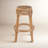 Beachwood Round Rattan Stool-208799878