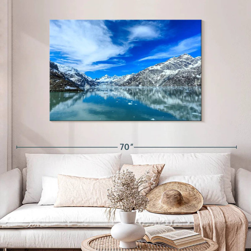 Alvord Glacier Bay Mountains, 32" H x 48" W