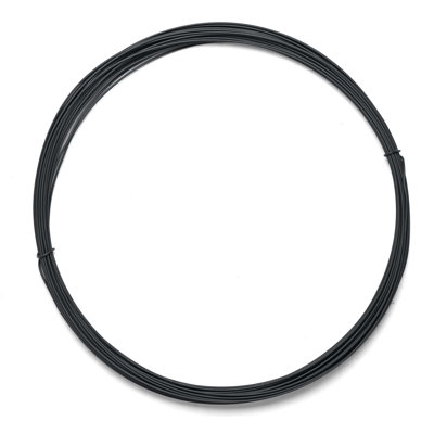 Yescom 12-Gauge Plastic Coated Craft Wire 100-FT Length Garden Twist Tie Black Halloween Decor