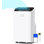 Climatiseur portatif à onduleur 14 000 Btu Turbro Groenland, haute efficacité, fonctionnement silencieux, refroidissant jusqu'à 600 pieds carrés Ft., Déshumidificateur et ventilateur, avec télécommande, Wi-Fi et Alexa / Google Assistant