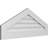 Peaked Surface Mount Signature Urethane Non-Functional Gable Vent 6/12 Pitch Primed Tan-101720683
