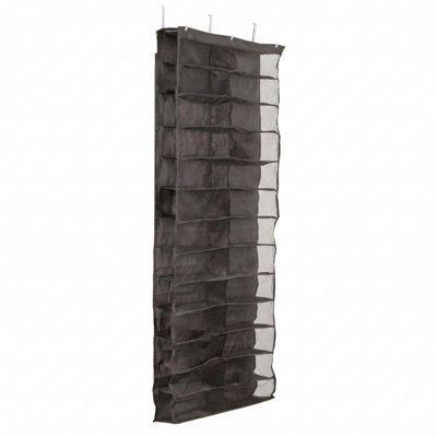 Porte-chaussures 26 poches gris