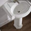 Devonshire® Ceramic 24" Pedestal Bathroom Sink with Overflow-985612929