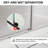 56-60" W x 74" H Frameless Sliding Shower Door, Shower Glass Door with 5/16" (8mm) Clear SGCC Tempered Glass, Chrome Finish Shower Doors, Reversible Installation-97742846