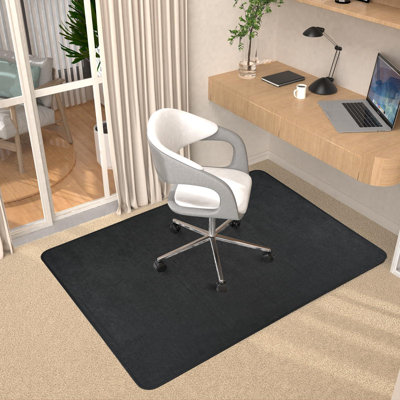 Heavy Duty Office Chair Mat 120x90cm, Anti-Skid Protector for Carpet & Hardwood Floors
