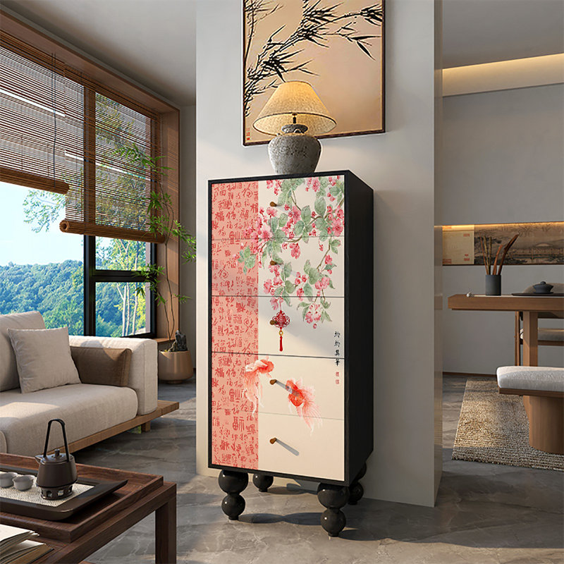 Armoire à tiroirs décorative de salon