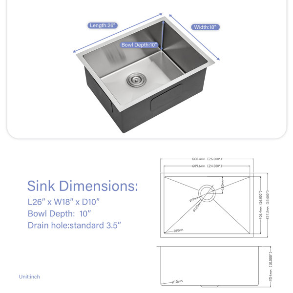 Dimensions du produit