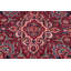 Tapis rétro bleu antique en laine noué à la main Tabriz Foster - 9 pi 10 po x 13 pi 4 po