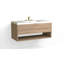 Modo 48" W Wall Mounted Single Bathroom Vanity-528966650-528966630-499787456