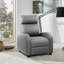 Fauteuil inclinable pour le salon - Canapé inclinable réglable pour cinéma maison avec coussin épais, structure en acier robuste et mécanisme d'inclinaison en douceur, assemblage facile