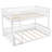 Full Xl Over Queen Bunk Bed With Ladder And Guardrails