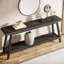 Console de 70,9 pouces de style campagnard pour entrée, table d'entrée à 2 niveaux-1666326945