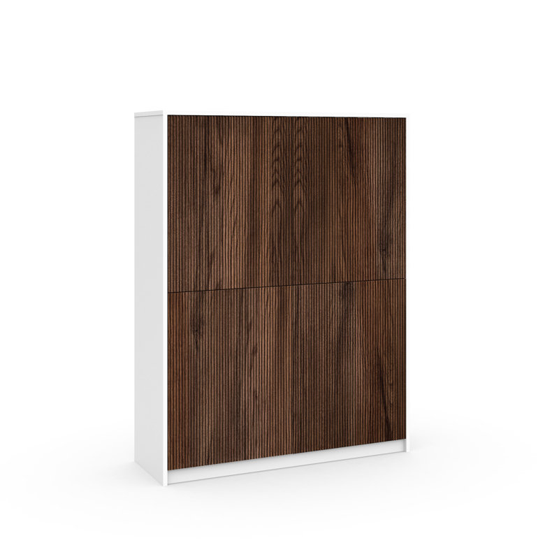 Bokamp 292.1cm Sideboard, White/Dark Brown