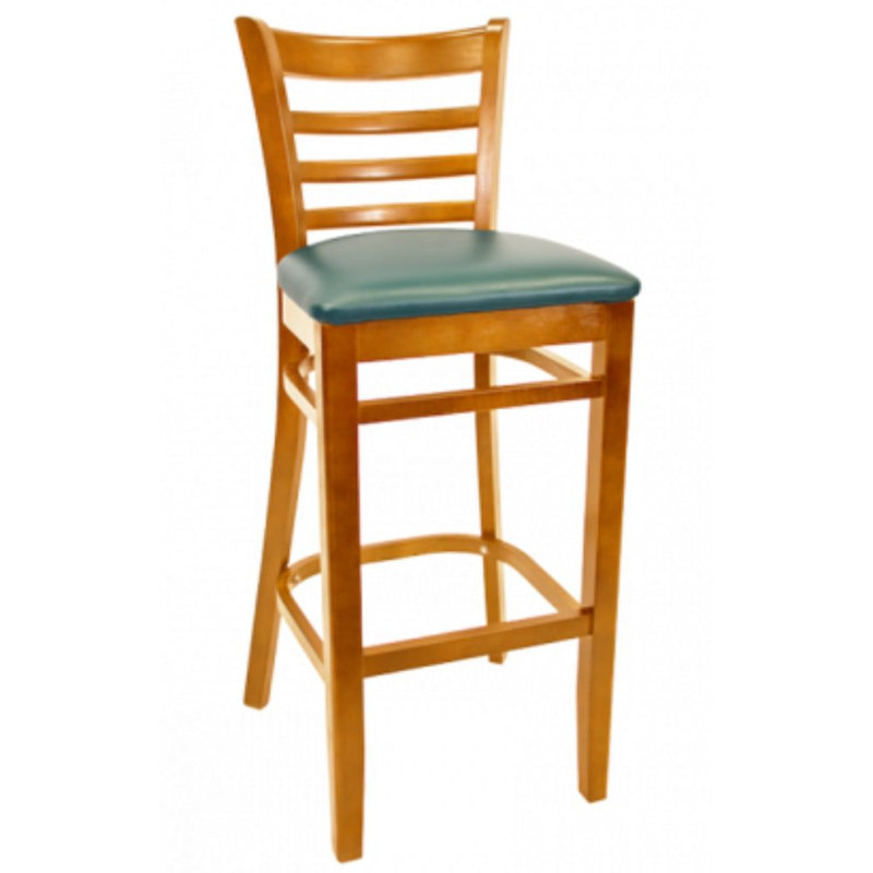 Tabouret de bar 29 po, Cerisier, Vert