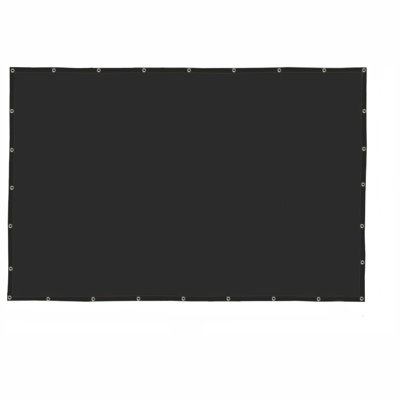 Wellco Inc. Black Plastic Replacement Canopy for Pergola
