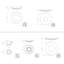 20 Piece Porcelain Dinnerware Set - Service for 4