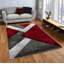 Hunley Geometric Hand Woven Shag Area Rug-1837241420