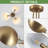 3 - Light Modern Sputnik Semi Flush Mount Ceiling Light-1159085173