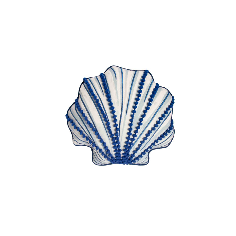 Coussin en forme de bord de mer, coquillage