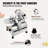 Automatic Meat Slicer, 540W Deli Slicer with Two 10" Stainless Steel Removable Blade