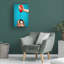 Art mural sur toile tendue - "Mmm chocolat" Petri Damsten pour décoration de salon, de chambre à coucher ou de bureau - 12 x 19