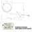Soudan Wall Mount Rotation Mirror With Adjustive Swing Arm LED Light,3X Magnification Feature-68502753
