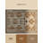 Soft Plush Cadwall Scales Of Justice Classic Damask Area Rug in Beige – Beige Binding-1957931095