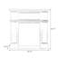 Foyer autoportant en bois manufacturé beige-336515458