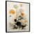 Toile avec cadre flottant noir
