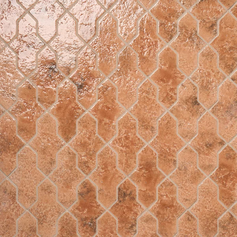 Luna 4,48 po X 8,46 po Carreau de plancher et de mur en porcelaine texturée brillante (5,32 pieds carrés / caisse)
