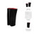 Contemporary Sculptural Porcelain Vases With Textured Ribbed Design Set Of 2-986014642